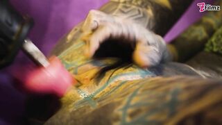 Cute Tattoo Lesbian Sex