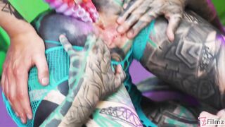 Illuz Has A Strapon To Use On Anuskatzz