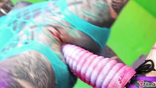 Illuz Has A Strapon To Use On Anuskatzz