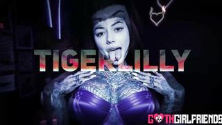 Redhead Tiger Lily Perfect Fuckable Inked Body Gets Banged