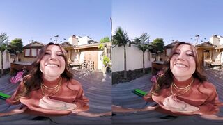 Having Fun on a Golf Court with Adria Rae Leads to her Bedroom and Wet Pussy