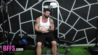 BFFS Don’t Pay for Gym Memberships Feat. Brookie Blair, Serena Hill & Ariana Starr - TeamSkeet