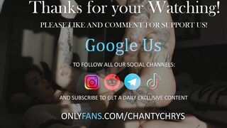 A COFFEE, a COCK and a BROKEN ASS! the Perfect Good Morning for Chanty! Part. 2