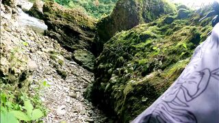 ANAL OUTDOOR ADVENTURE: Anal Sex with an Inked Beauty Slut