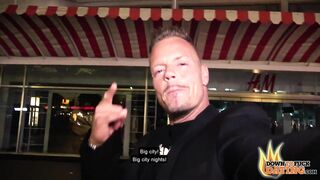 PublicSexDate - Petite Goth Slut Lou Nesbit Fucked by Blind Date in Hotel Room