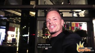 PublicSexDate - Petite Goth Slut Lou Nesbit Fucked by Blind Date in Hotel Room