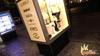 PublicSexDate - Petite Goth Slut Lou Nesbit Fucked by Blind Date in Hotel Room