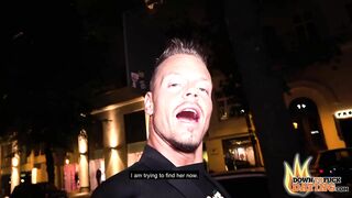 PublicSexDate - Petite Goth Slut Lou Nesbit Fucked by Blind Date in Hotel Room