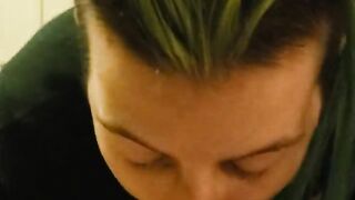 Sexy Birthday Blowjob Empties my Balls