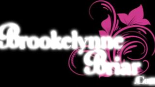 Brookelynne Briar Teases A Her Tiny Asshole Open With A Big Anal Plug