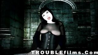 Goth Girlfriend Lita Lecherous JOI Masturbation as Vampire "Instructions for Mere Mortals"