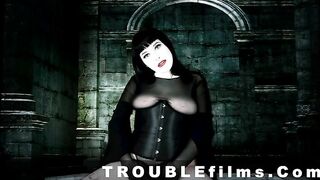 Goth Girlfriend Lita Lecherous JOI Masturbation as Vampire "Instructions for Mere Mortals"
