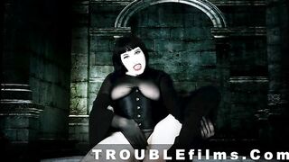 Goth Girlfriend Lita Lecherous JOI Masturbation as Vampire "Instructions for Mere Mortals"
