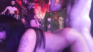 Goth teen gets choked and pounded