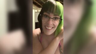 I caught you jerking your tiny dick