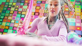 Phreak. Dildo Unboxing - Anuskatzz Unbox 2 Xl Toys From Phreak And Will Use Them For Z-filmz and Dirty Dreaz soon SFW ink