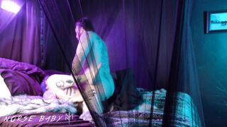 Sexy GOTH Witch GETTING A MASSSIVE CREAMPIE