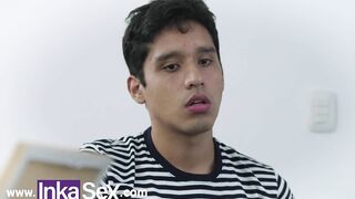 18-year-old Peruvian Stepbrothers Commit the Sin of Fucking for their Stepfather's Inheritance