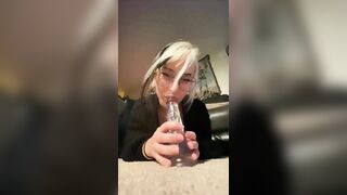 Goth Egg POV Riding and Sucking Toy