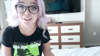 Sharing the Bed with Goth Step Sister on Vacation - Charli O - Family Therapy - Alex Adams