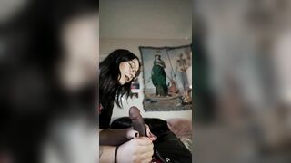 POV Twerking my Fat Ass on Realistic Dildo