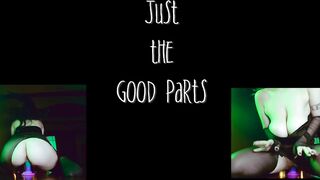 Busty Witch Riding, Ripping Stockings and Cumming