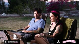 BURNING ANGEL - Horny Emo Girl Gets her Asshole Fisted before Ass Fucking Session