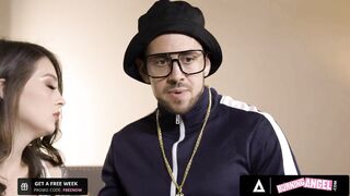 BURNING ANGEL - Super Horny Clout Chasers Fuck in Front of Camera for Views!