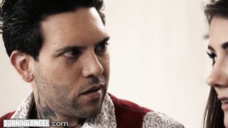 Sitter Adria Rae Gets Nasty with Joanna Angel and her Hubby