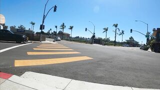 Teaser - Longboarding with Major Upskirt View (no Panties!)