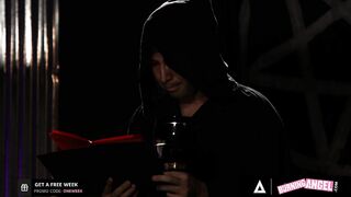 Possessed Slut Gets Gangbanged Hard during Exorcism at Halloween