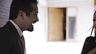 BURNING ANGEL - Gothic Goddess Gets Fucked like a Sex Doll and Gets her Face Covered in Cum