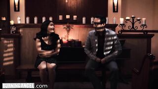 Bride-To-Be Jane Wilde Gets Smashed Hard by her Pervert Pastor