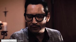 Bride-To-Be Jane Wilde Gets Smashed Hard by her Pervert Pastor