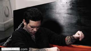 Goth Vampire Whitney Wright Gets Smashed Hard by her Stepbro