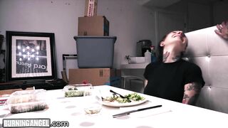 BurningAngel Smokin' Hot Joanna Angel can't Stop Fingering herself Hard