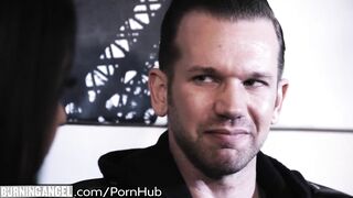 Attractive Tattooed In-Laws Passionately Fucking