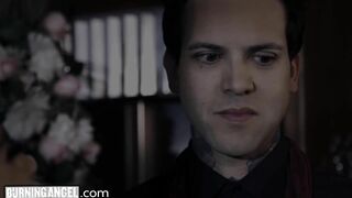 BurningAngel Hot Babe Ivy Lebelle is Rough Fucked by his Mourning Friend