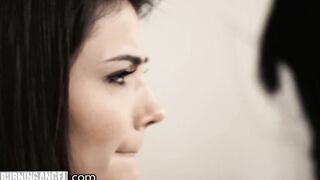 BurningAngel Babysitter Adria Rae Fucked by Pervert Emo Couple!