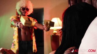 Sabien DeMonia Takes a Big Dick Deep in her Ass