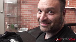 Sascha Plays with Amber Luke while she Gets Tattooed