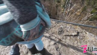 Tattoo Couple get Catched while having Sex on a Ruine - Pov, Split Tounge Bj, Punk, Goth