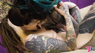 Alternative Lesbians FIRST TIME Fucking with Toys in Front of Camera - ANAL, Real Orgasm, Toys