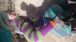 Dreadhead Horny HIPPIE Girl Gets ANAL Fuck Outdoors by Tattooed Dick - POV