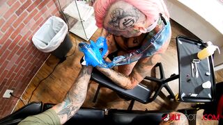 Big Titty Evilyn Ink Tattoos Sascha then Gets Fucked