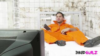 Inked Gurlz - Tanya Tate a Perfect Boobs Tattooed Blonde Gal is Banged Intensely by Demetri Xx.