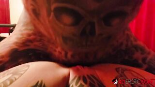 Inked up Beauty Amber Luke Craves a Big Cock