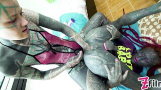 Anuskatzz FEMDOM Anal FISTING Tattooed Sissy - Toys, Anal Gapes, Prolapse, Squirt, Cumshot