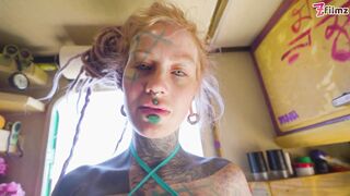 Naughty Couple having Wild Sex in Nature and in their Camper