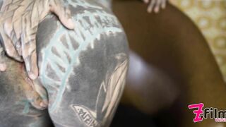 Tattooed TEEN Testing FUCK MACHINE with her ANAL - Fuck Machine, Gapes, Orgasm, Anal (goth, Punk, Al